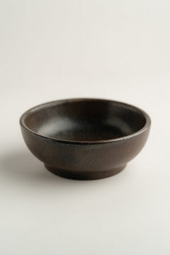Dark Stoneware Bowl