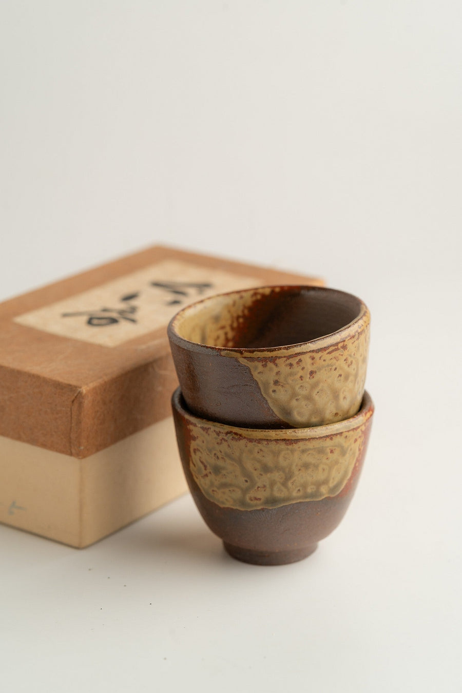 Sake Cups with a Box