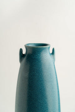Turquoise Twin Handle Vase